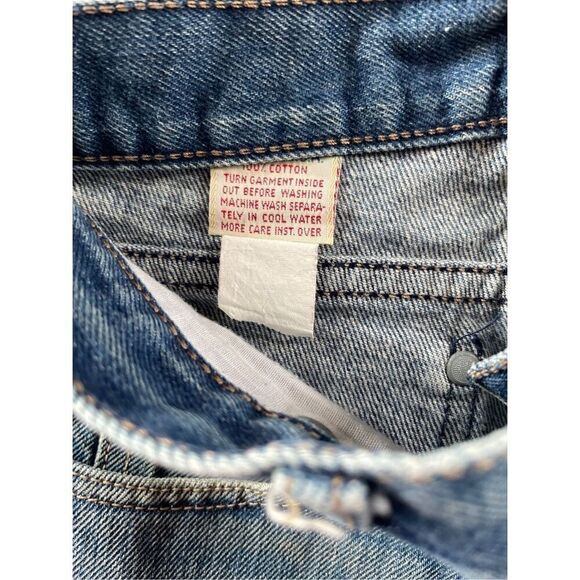 Calvin Klein Vintage 80’s/90’s Era Straight Leg Medium Wash Straight Leg Jeans 2 - Picture 5 of 11